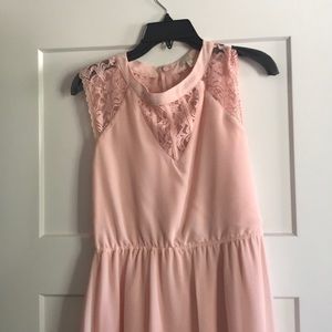 GB soft pink cocktail dress